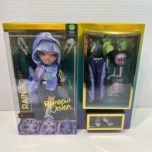 RAINBOW HIGH Tessa Park rainbow vision K-pop doll series 1 NEW sealed MGA 2022